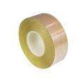 China Supply Low friction surface PTFE coated Fiberglass Fabric With  Adhesive Tape used as heat sealing bars